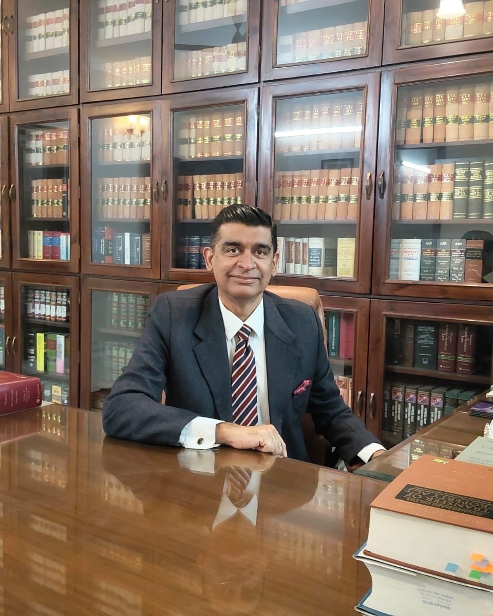 Sharan Sethi in his chambers